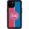 NBA Detroit Pistons Canvas iPhone 15 Plus Waterproof Case